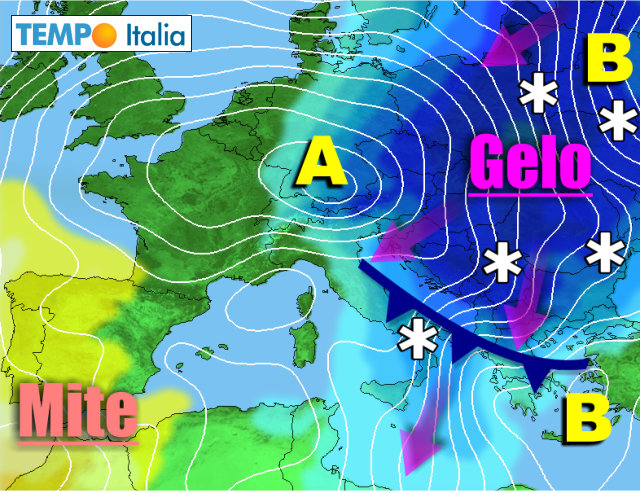 Meteo. Nuova ondata di freddo si abbatterà al Sud Meteo. Nuova ondata di freddo si abbatterà al Sud