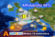 Ancora poche ore e arriverà la svolta meteo: primo peggioramento di stampo autunnale Ancora poche ore e arriverà la svolta meteo: primo peggioramento di stampo autunnale
