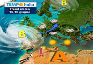 Arriva il gran caldo, ma colpirà principalmente il Sud. Al Nord ancora violenti temporali Arriva il gran caldo, ma colpirà principalmente il Sud. Al Nord ancora violenti temporali