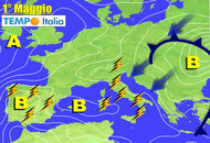 METEO 7 giorni: MALTEMPO e FREDDO per fine aprile, anche NEVE a quote basse METEO 7 giorni: MALTEMPO e FREDDO per fine aprile, anche NEVE a quote basse