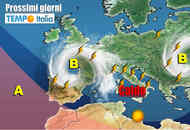METEO al 19 Giugno: ciclone oceanico porterà Temporali su Italia, ma anche Caldo METEO al 19 Giugno: ciclone oceanico porterà Temporali su Italia, ma anche Caldo