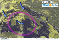 Meteo che cambia sull'Italia, transita una debole perturbazione: gli effetti Meteo che cambia sull'Italia, transita una debole perturbazione: gli effetti