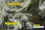 Meteo con imminente burrasca: forte perturbazione con nubifragi e grandine Meteo con imminente burrasca: forte perturbazione con nubifragi e grandine