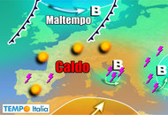 METEO ITALIA, dopo i TEMPORALI ancora CALDO. Estate settembrina non molla METEO ITALIA, dopo i TEMPORALI ancora CALDO. Estate settembrina non molla