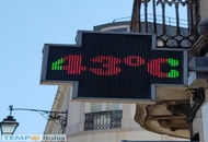 Meteo Italia, stima delle temperature massime di giovedì. 40 gradi a Milano Meteo Italia, stima delle temperature massime di giovedì. 40 gradi a Milano