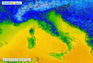 Meteo Italia: temperature ormai invernali al Nord Italia. Ma scenderanno anche altrove Meteo Italia: temperature ormai invernali al Nord Italia. Ma scenderanno anche altrove