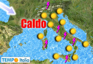 METEO sino al 26 Agosto: CALDO TROPICALE, altri temporali, ma arriva BURRASCA METEO sino al 26 Agosto: CALDO TROPICALE, altri temporali, ma arriva BURRASCA