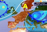 Meteo ottobre, continue novità. Partenza fra caldo e temporali, poi rischio freddo precoce Meteo ottobre, continue novità. Partenza fra caldo e temporali, poi rischio freddo precoce