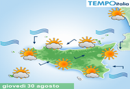 Meteo Sicilia: tornerà il tempo estivo con temperature elevate, ma non eccessive Meteo Sicilia: tornerà il tempo estivo con temperature elevate, ma non eccessive