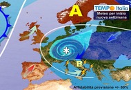 Meteo variabile con piogge sparse, poi altre perturbazioni in serie: settimana a tratti con maltempo Meteo variabile con piogge sparse, poi altre perturbazioni in serie: settimana a tratti con maltempo