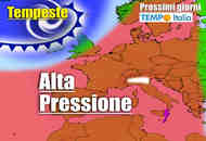 Meteo verso Alta Pressione FORTISSIMA, nebbia e smog nelle pianure del Nord Meteo verso Alta Pressione FORTISSIMA, nebbia e smog nelle pianure del Nord