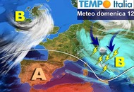 Nuove piogge e temporali ad iniziare dal Nord. Meteo instabile ad inizio settimana, poi gran caldo africano Nuove piogge e temporali ad iniziare dal Nord. Meteo instabile ad inizio settimana, poi gran caldo africano