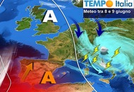 Imminente ondata di forti temporali, rischio fenomeni violenti. Instabilità persisterà a lungo Imminente ondata di forti temporali, rischio fenomeni violenti. Instabilità persisterà a lungo