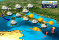 Picco di caldo primaverile, temperature giù da metà settimana a causa di maltempo a tratti forte e invernale Picco di caldo primaverile, temperature giù da metà settimana a causa di maltempo a tratti forte e invernale
