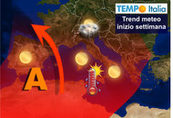 Prossimi giorni di gran calura africana e temporali. Stop dell'estate a metà mese, altre novità Prossimi giorni di gran calura africana e temporali. Stop dell'estate a metà mese, altre novità