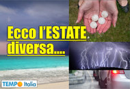 Sino al 19 Luglio, Estate vivibile, molti temporali. Forte calo temperatura Sino al 19 Luglio, Estate vivibile, molti temporali. Forte calo temperatura