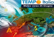 Vortice temporalesco lento a guarire, ma l’estate ripartirà. Possibili sorprese a fine mese Vortice temporalesco lento a guarire, ma l’estate ripartirà. Possibili sorprese a fine mese