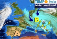 Acuto peggioramento nel weeekend con forti temporali. Ondata di caldo la prossima settimana Acuto peggioramento nel weeekend con forti temporali. Ondata di caldo la prossima settimana