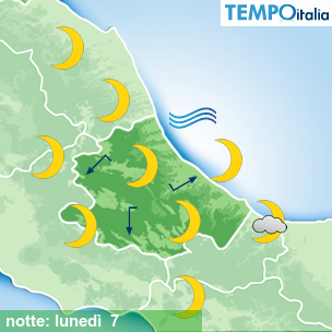 Mappa notte per la giornata del 2026-09-07
