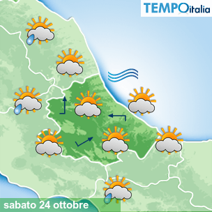 Mappa Giornaliera per la giornata di mercoledì 16 marzo