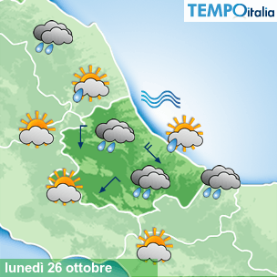 Mappa Giornaliera per la giornata di mercoledì 16 marzo