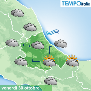 Mappa Giornaliera per la giornata di mercoledì 16 marzo