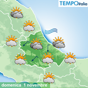 Mappa Giornaliera per la giornata di mercoledì 16 marzo