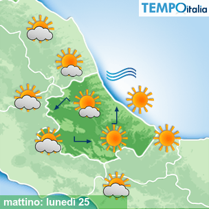 Mappa mattino per la giornata del 2024-11-25