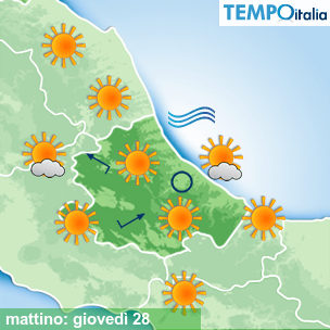 Mappa mattino per la giornata del 2024-11-28