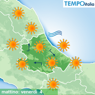 Mappa mattino per la giornata del 2026-09-04