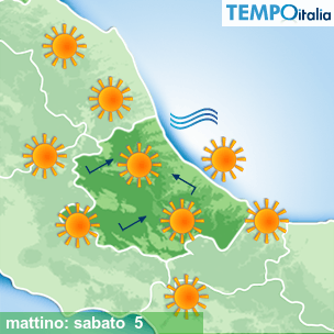 Mappa mattino per la giornata del 2026-09-05