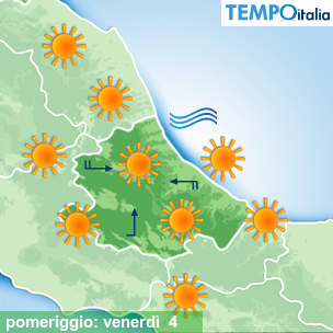 Mappa pomeriggio per la giornata del 2026-09-04
