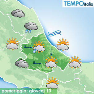 Mappa pomeriggio per la giornata del 2026-09-10
