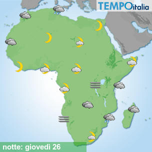 Mappa notte per la giornata del 2024-12-26