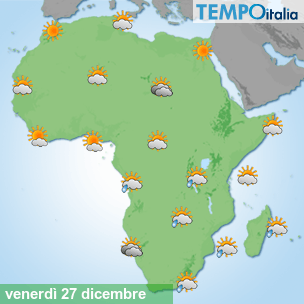 Mappa Giornaliera per la giornata di mercoledì 16 marzo