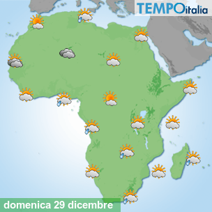 Mappa Giornaliera per la giornata di mercoledì 16 marzo