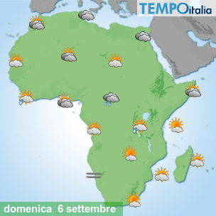 Mappa Giornaliera per la giornata di mercoledì 16 marzo