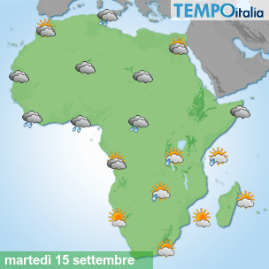 Mappa Giornaliera per la giornata di mercoledì 16 marzo