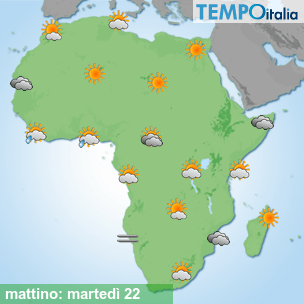 Mappa mattino per la giornata del 2024-10-22