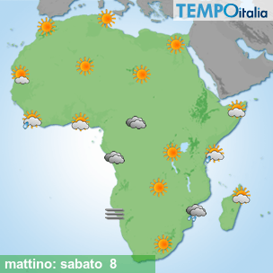Mappa mattino per la giornata del 2026-08-08