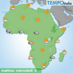 Mappa mattino per la giornata del 2026-09-09