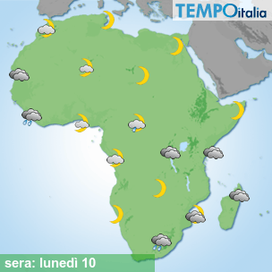 Mappa sera per la giornata del 2026-08-10