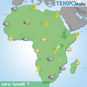Mappa sera per la giornata del 2026-09-07