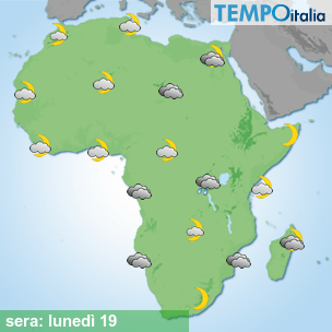 Mappa sera per la giornata del 2026-10-19