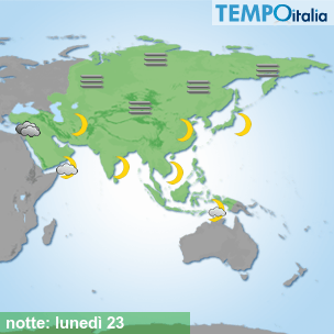 Mappa notte per la giornata del 2024-12-23