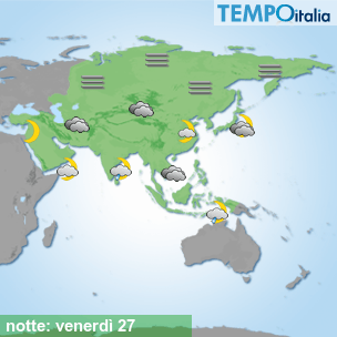 Mappa notte per la giornata del 2024-12-27