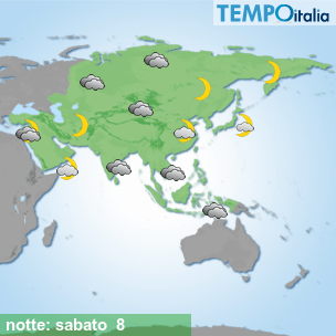 Mappa notte per la giornata del 2026-08-08