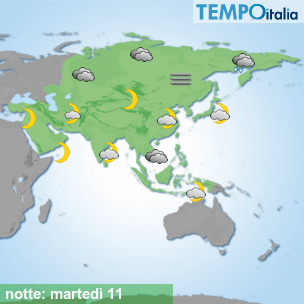 Mappa notte per la giornata del 2026-08-11