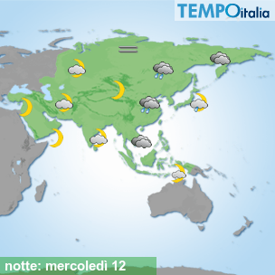 Mappa notte per la giornata del 2026-08-12