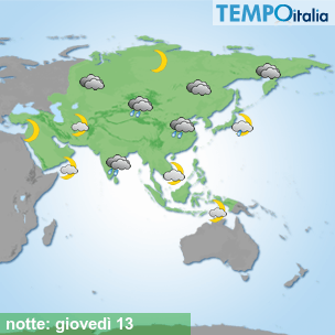 Mappa notte per la giornata del 2026-08-13